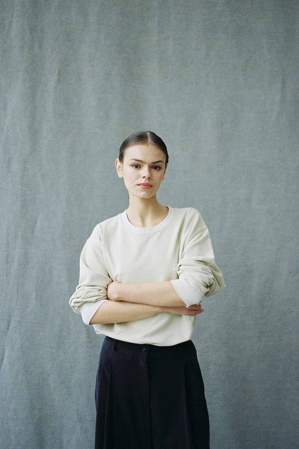 Polerón Algodón Orgánico - Mantequilla