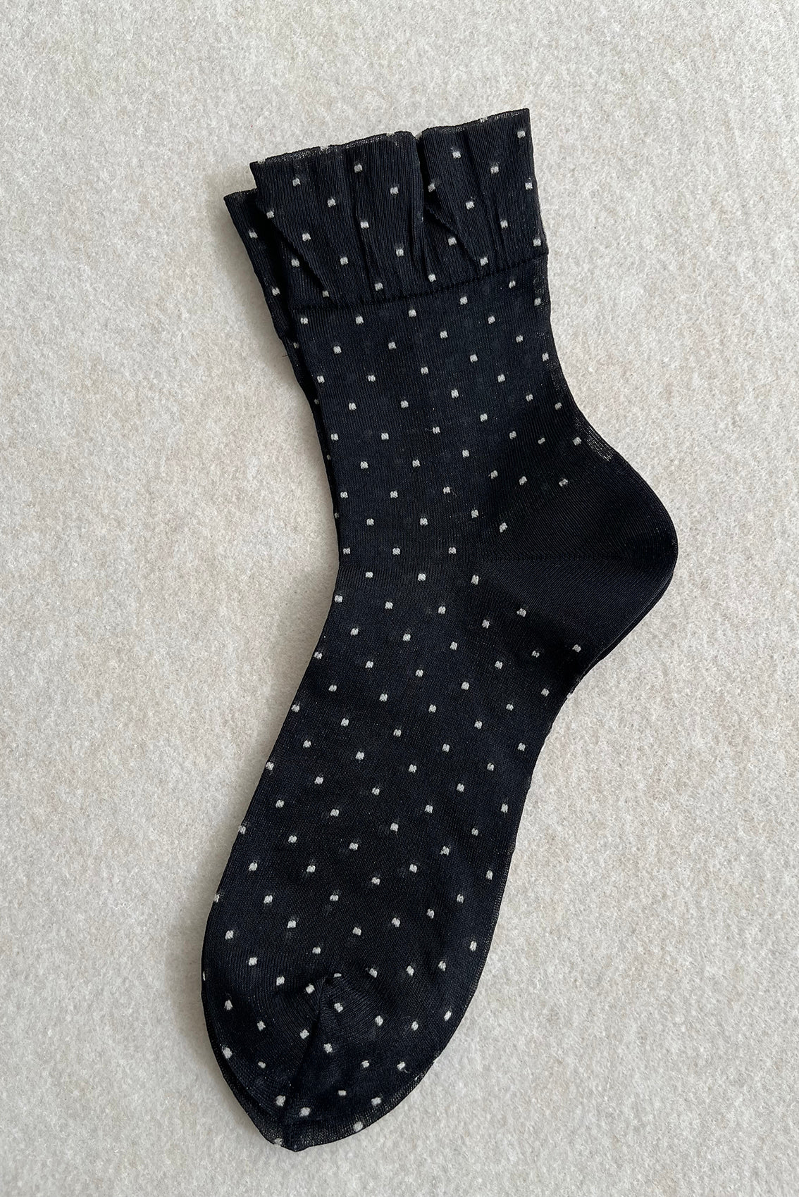 Calcetines Transparentes con Puntos