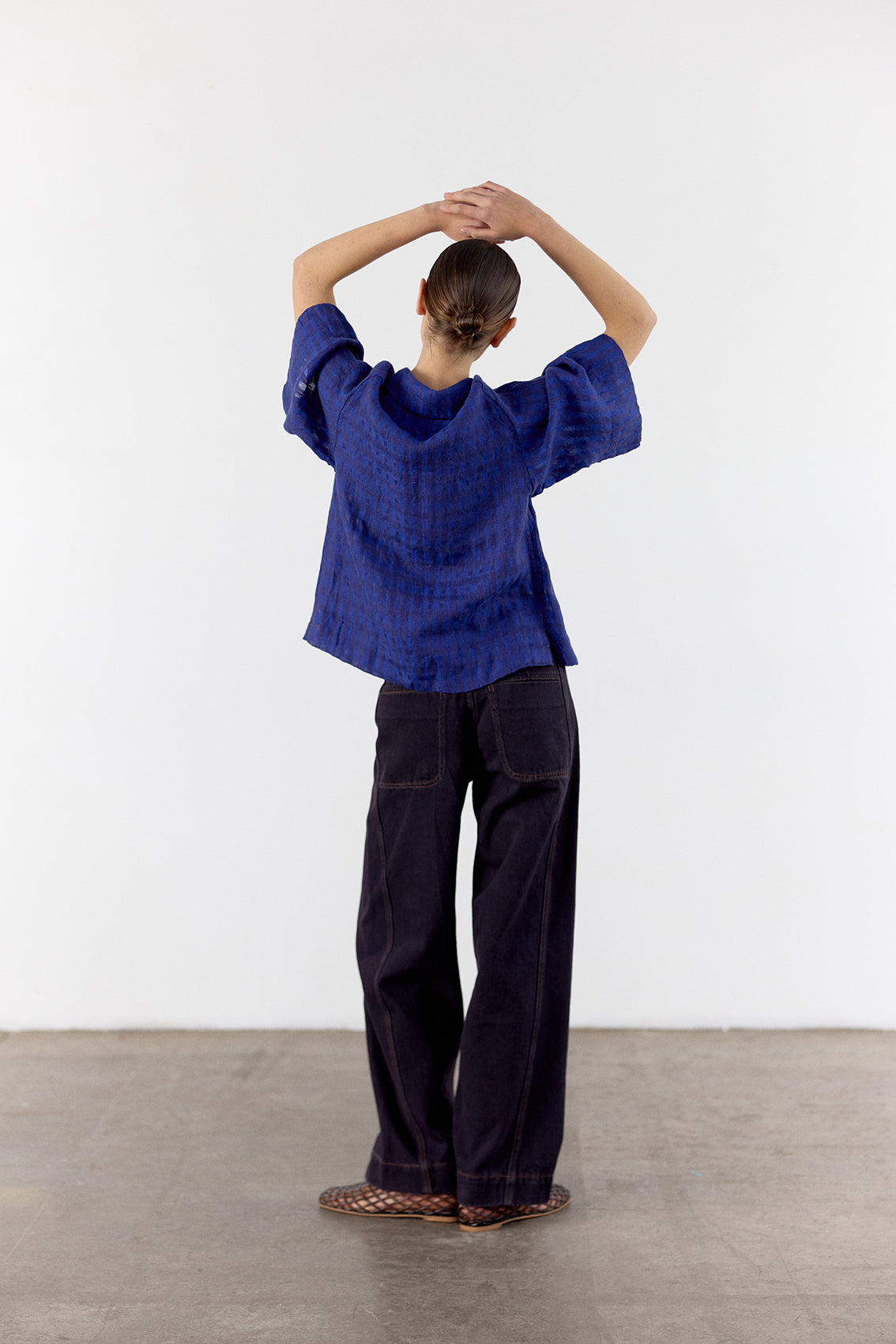 Straight-Fit Recycled Denim Jeans - Medianoche
