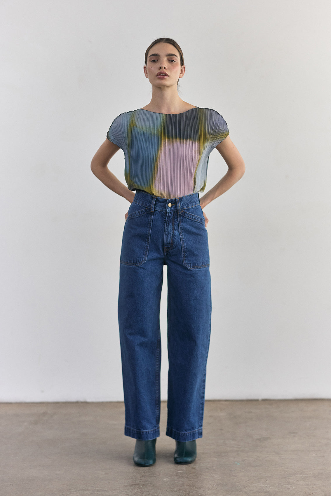 Jeans Worker Denim Reciclado - Índigo