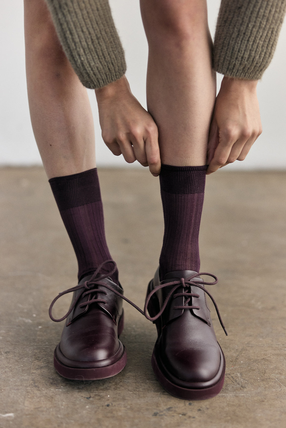 Calcetines Seda Maria La Rosa