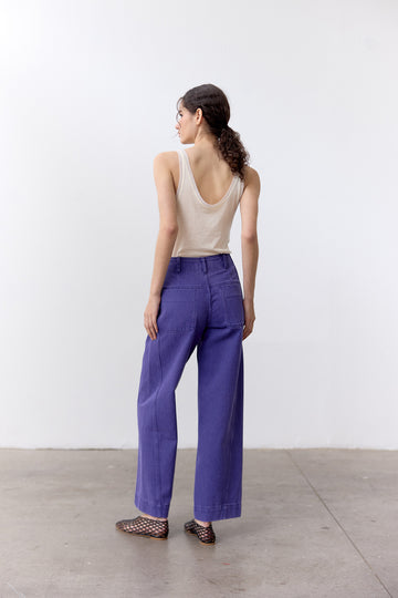 Straight-Fit Recycled Denim Jeans - Lirio