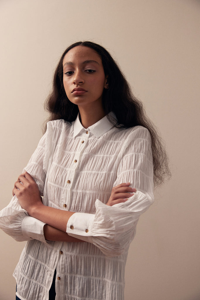 Smocked Shirt Cotton - Sal