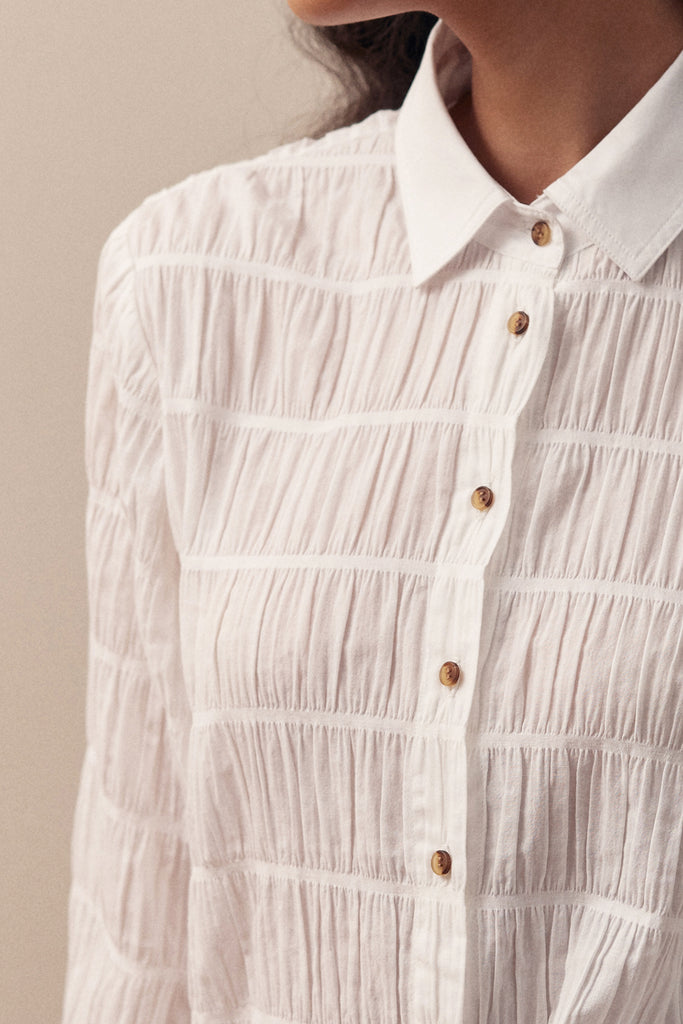 Smocked Shirt Cotton - Sal