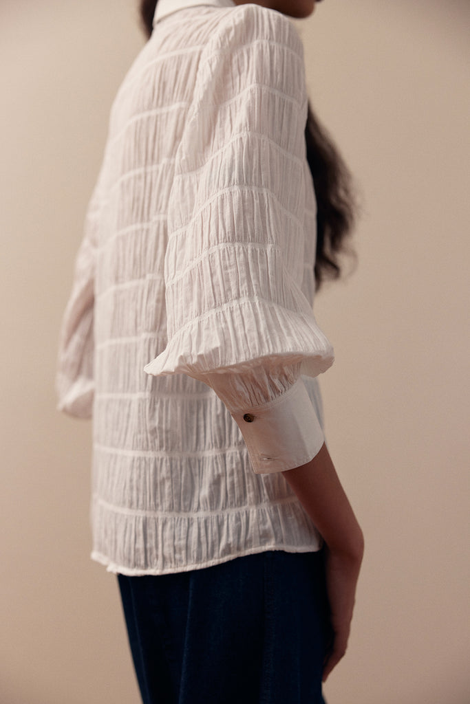 Smocked Shirt Cotton - Sal