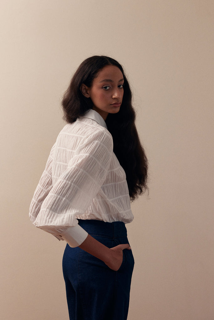 Smocked Shirt Cotton - Sal