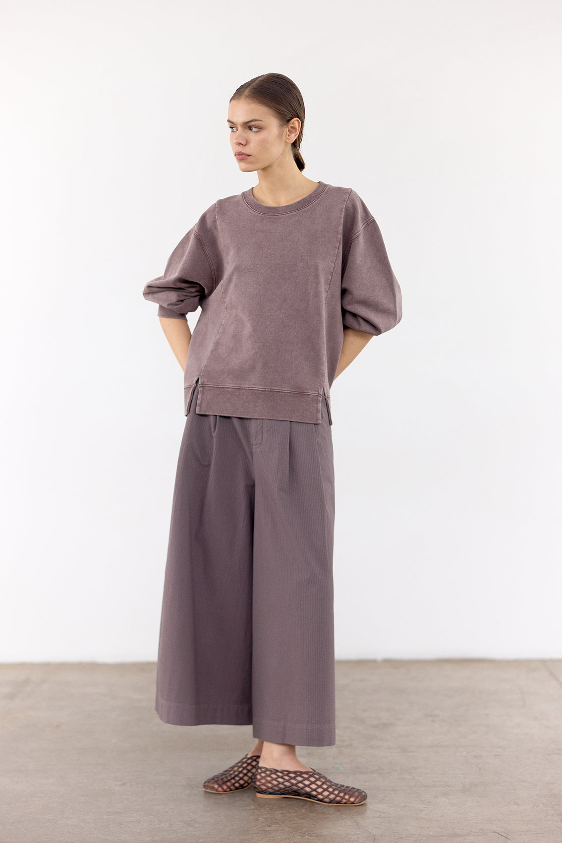 Polerón Algodón Orgánico - Trufa