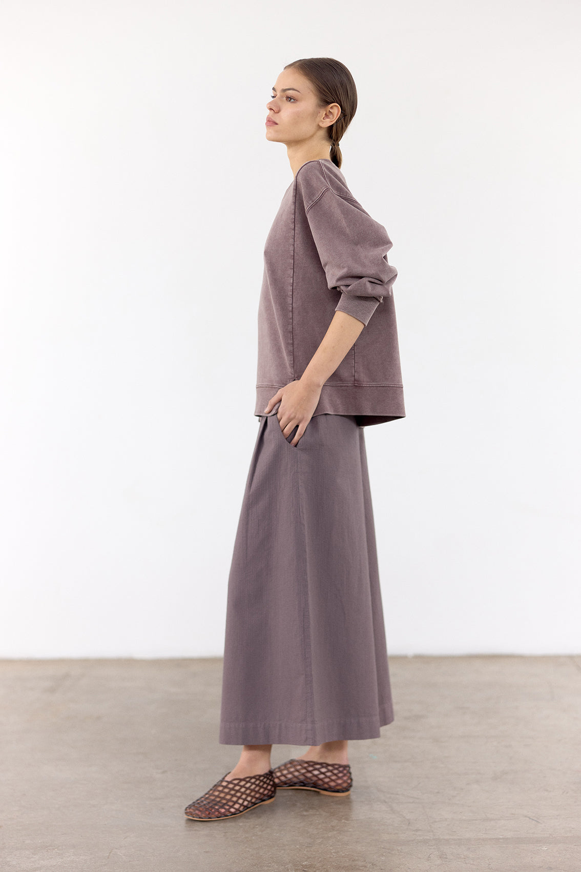 Polerón Algodón Orgánico - Trufa