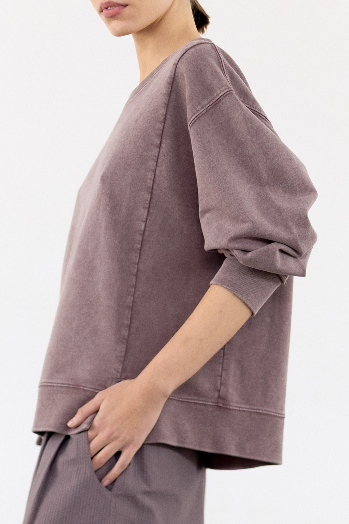 Polerón Algodón Orgánico - Trufa