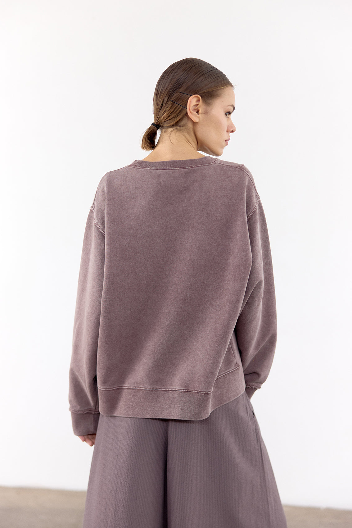 Polerón Algodón Orgánico - Trufa