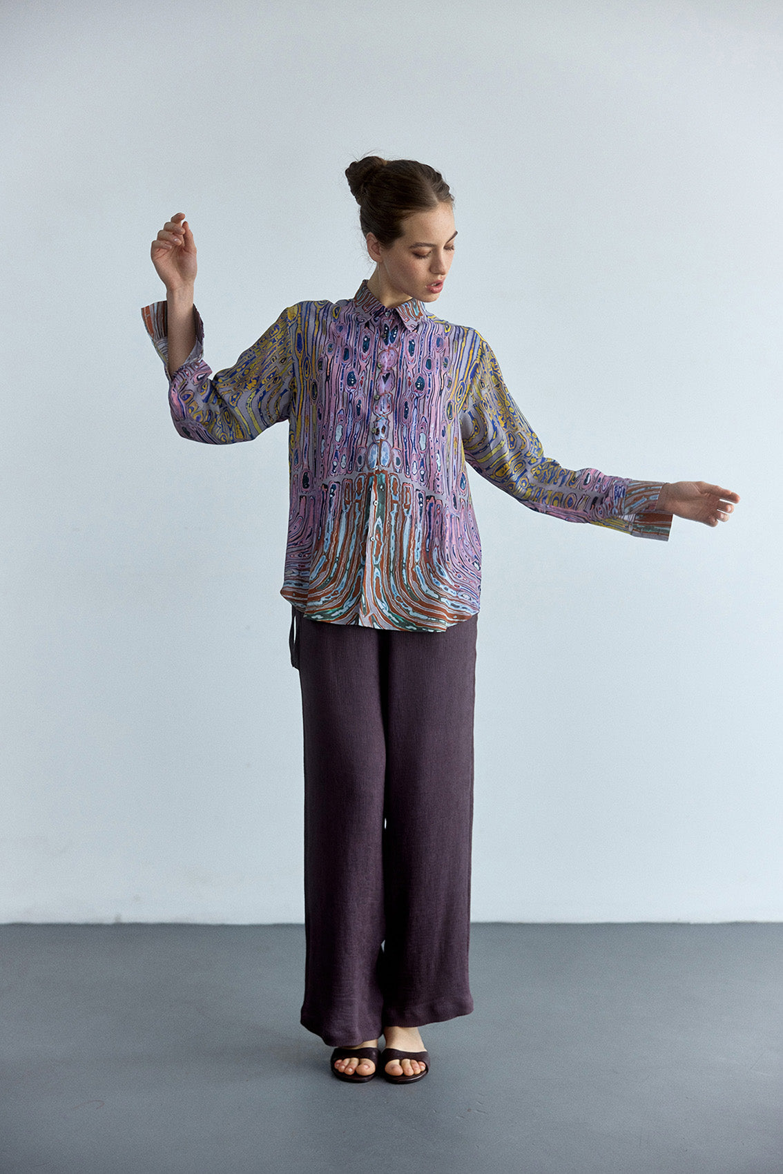 PREVENTA: Blusa Seda Colomba Fontaine • SISA - Arenal