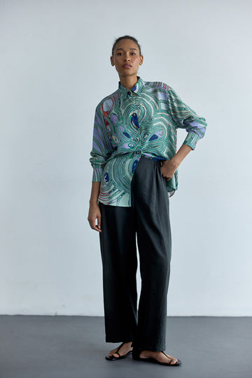 PREVENTA: Blusa Seda Colomba Fontaine • SISA - Flora