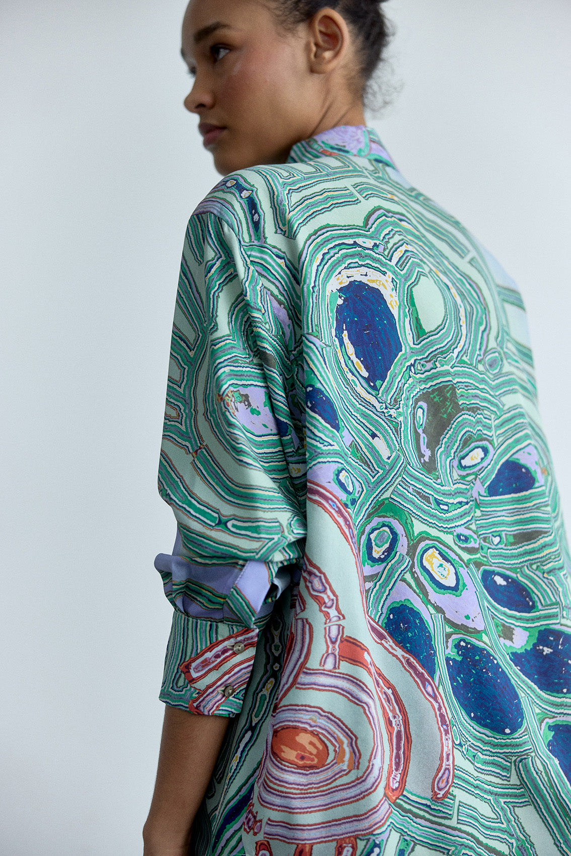 PREVENTA: Blusa Seda Colomba Fontaine • SISA - Flora