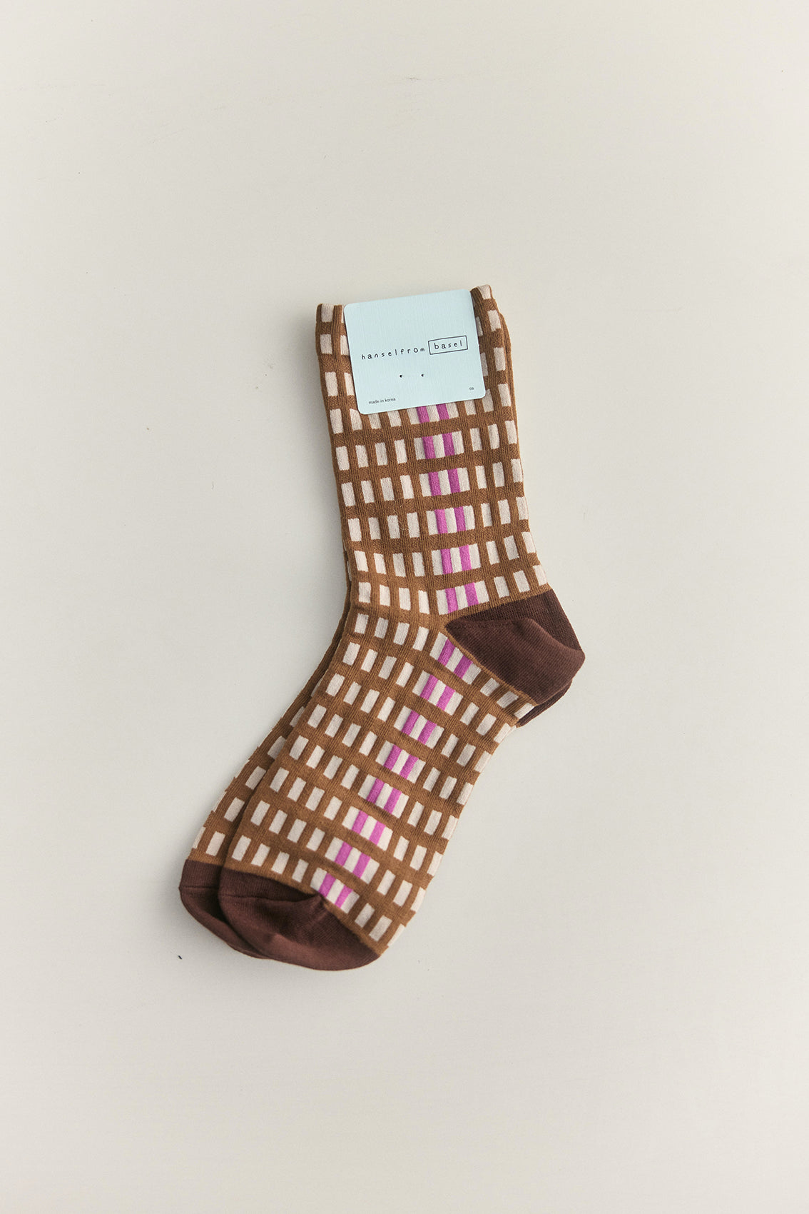 Calcetines Pattern - Chocolate