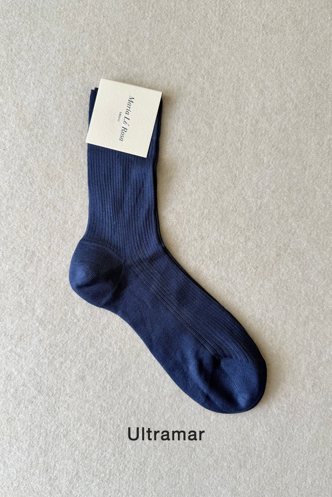 Calcetines Rib de Seda Maria La Rosa