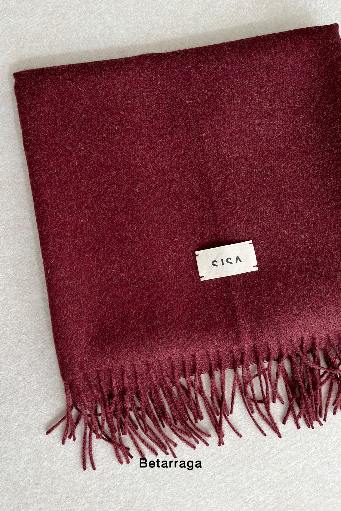 Wide Baby Alpaca Scarf