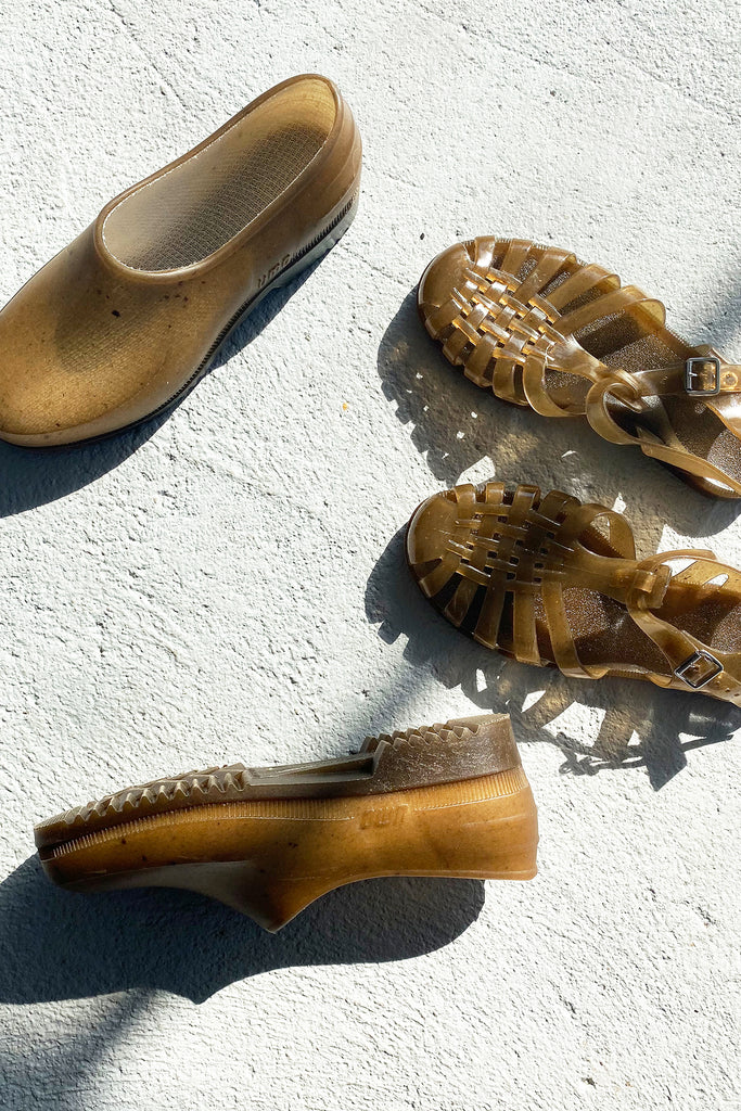 Plasticana Hemp Gardana Clogs - Ámbar