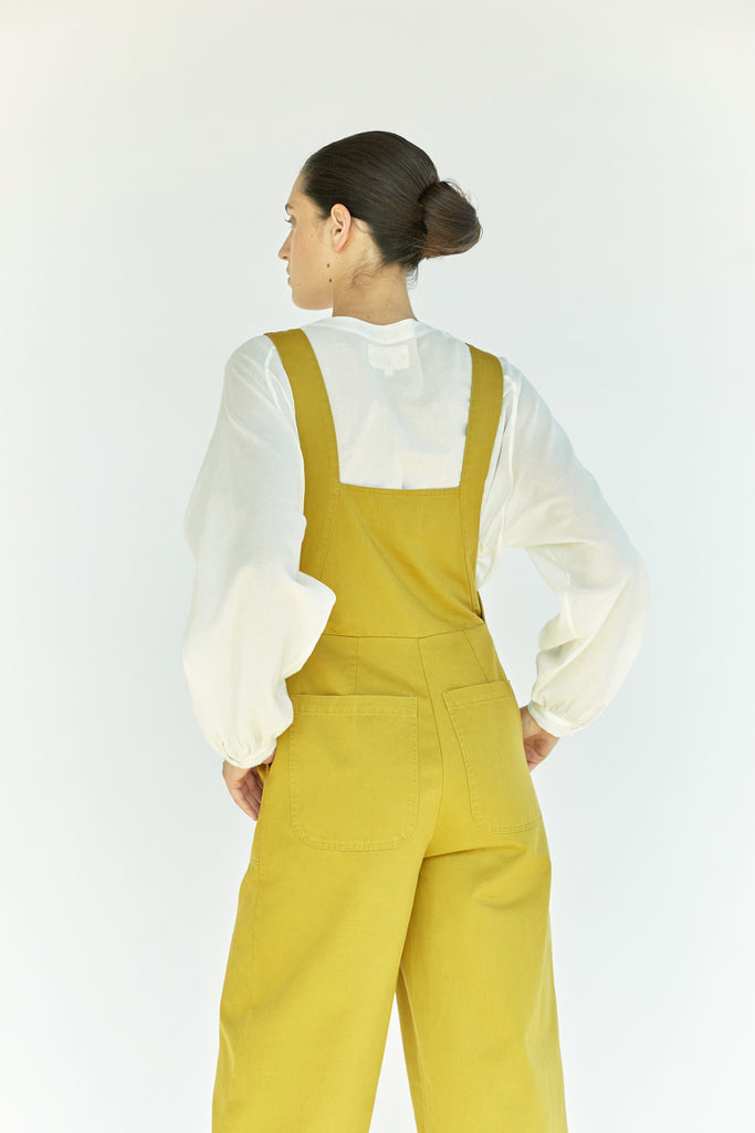 Wide Leg Overall Jumpsuit - Polen