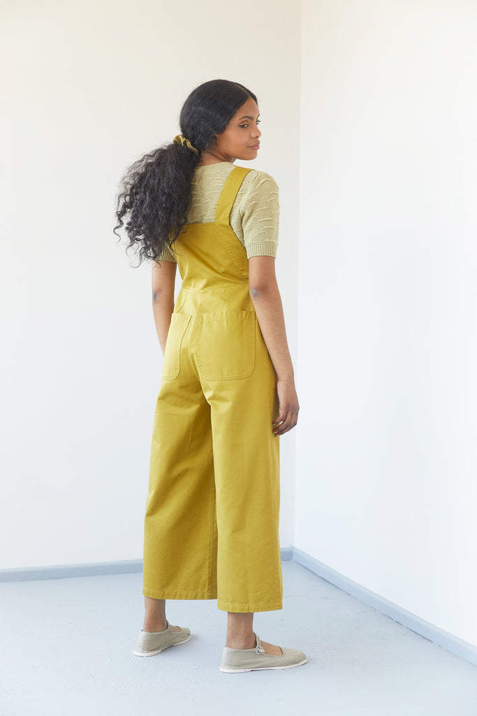 Wide Leg Overall Jumpsuit - Polen